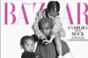 Kanye and kids on Harper's Bazaar magazine