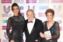 Kym Marsh lost her dad David (centre) in January 2024