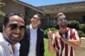 Lance Bass at The Brady Bunch House (c)