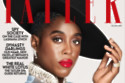 Lashana Lynch covers Tatler. Photo by  Victor Demarchelier