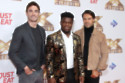 Levi Davis, middle, was part of Try Star on The X Factor