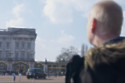 Mark Christopher Lee delivering a letter to Buckingham Palace