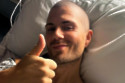 Max George has been rushed to hospital