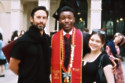 Milo Ventimiglia was a proud fake dad at Niles Fitch's graduation