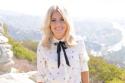 Mollie King works the latest must-have trend, leather