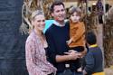 Molly Sims with husband Scott and son Brooks