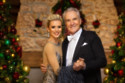 Nadiya Bychkova and Larry Lamb are dancing together