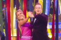 Natalie Lowe and Greg Rutherford