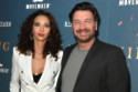 Nick Knowles and his girlfriend Katie Dadzie at the premiere of British film 'Kindling' at London's Curzon Soho