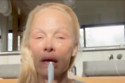 Pamela Anderson has gone make-up free to show fans her $134 skincare regime