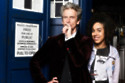 Peter Capaldi and Pearl Mackie