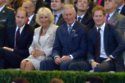 William, Camilla, Charles and Harry 