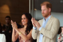 Prince Harry and Meghan on the first day of their tour of Colombia