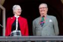 Queen Margrethe II and Prince Henrik of Denmark in 2012