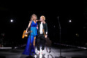 Taylor Swift and Ed Sheeran performed a mashup during the acoustic section of the show