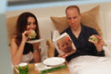 The Prince and Princess of Wales eat vegan burgers (c) Alison Jackson for Green Cuisine