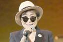 Yoko Ono at the UNICEF #IMAGINE campaign launch