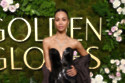 Zoe Saldana won her first Golden Globe