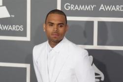 Chris Brown and Rihanna Snuggle Up at Grammy's