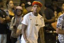 Chris Brown recalls Rihanna 'spitting blood' at him