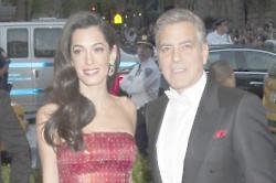 George & Amal Clooney Celebrating First Wedding Anniversary With A 'Quiet Romantic Meal'