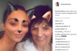 Kim Kardashian West's grandmother spies on her via a 'secret' Instagram account