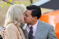 Leonardo DiCaprio Took 27 Takes to Kiss Joanna Lumley