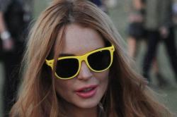 Lindsay Lohan Didn't Drink At Birthday Bash