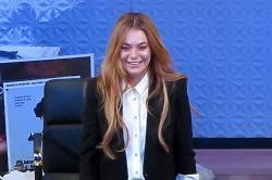 Lindsay Lohan Upset On Jonathan Ross Chat Show