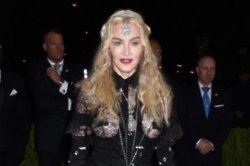 Madonna shocks fans at art exhibition