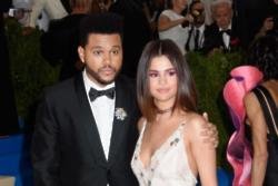 Selena Gomez and The Weeknd cuddle up at Met Gala