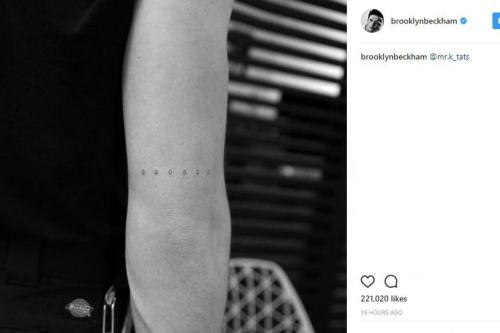 David Beckham dedicates new tattoo to son | Entertainment-others News - The  Indian Express