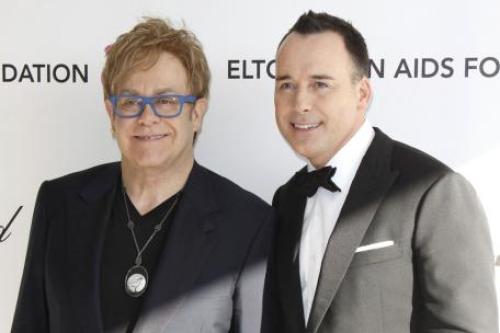 Elton John and David Furnish Name Baby Boy Elijah