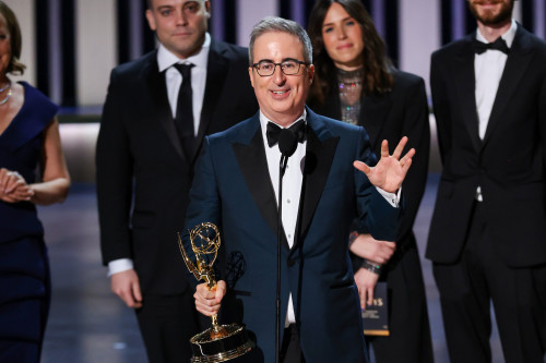 Emmy Awards: John Oliver ends SNL's winning streak after category shift