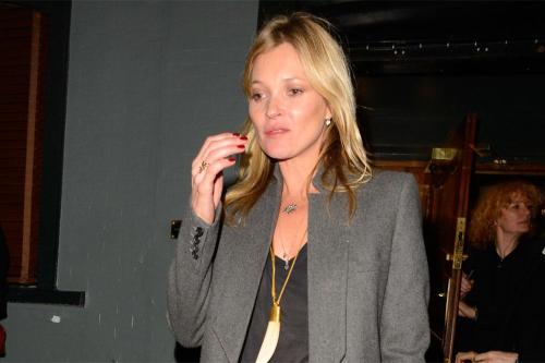 Kate Moss' left breast used to shape Champagne glass