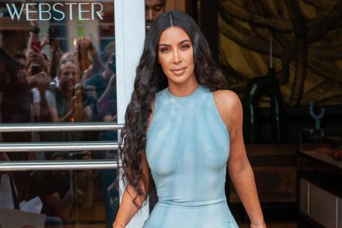 Kim Kardashian covers 84-year-old nan MJ's veins in body foundation