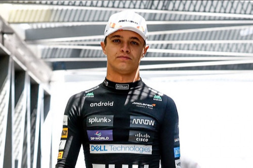 Lando Norris needs a stylist