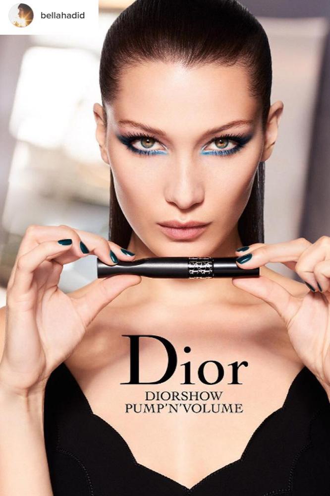 Bella Hadid is the new face of Dior Beauty's new campaign