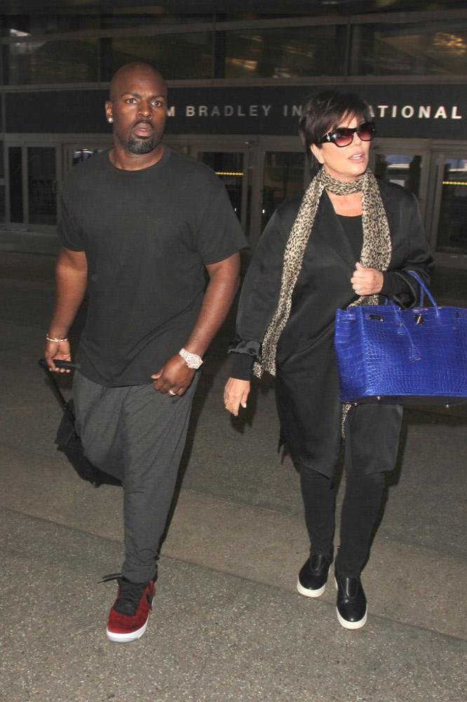 Corey Gamble and Kris Jenner 