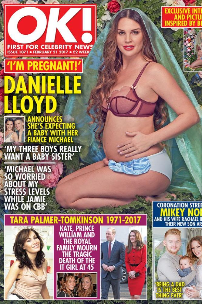 Danielle Lloyd in OK!