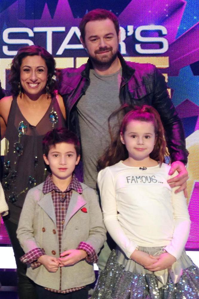 Danny Dyer and Sunnie on 'Big Star's Little Star'