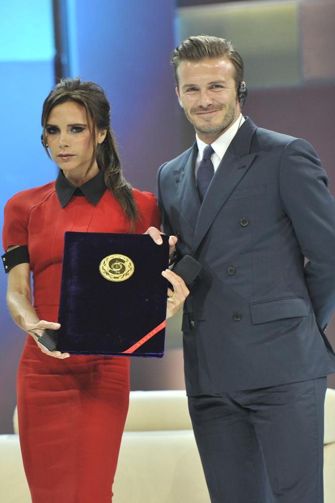 Victoria and David Beckham