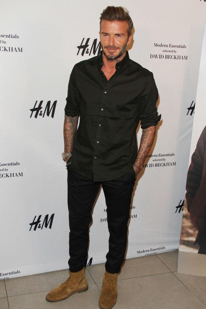 David Beckham prefers to wear 'jeans, T-shirts, trainers' instead of suits