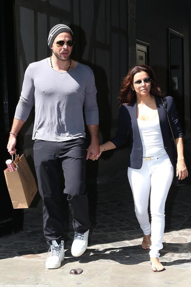 Eva Longoria and Ernesto Aguerllo