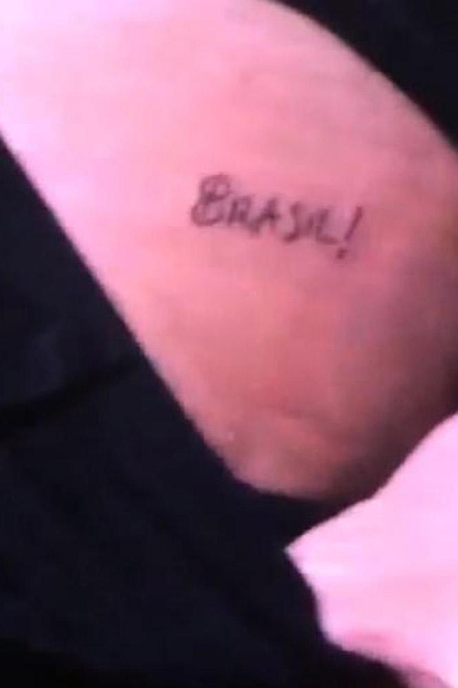 Harry Styles' new tattoo