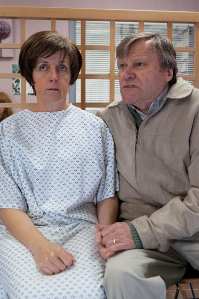 Julie Hesmondhalgh and David Neilson