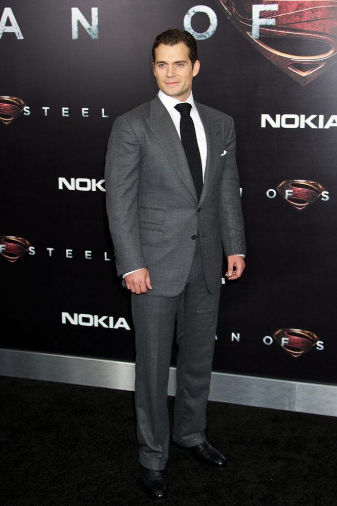 Henry Cavill at the Man of Steel New York City premiere