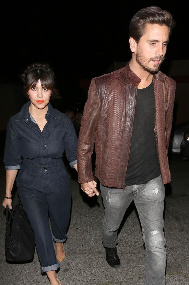 Kourtney Kardashian and Scott Disick