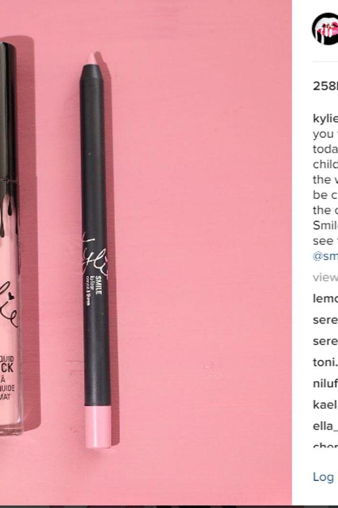 Kylie Jenner's Smile Lip Kit (c) Instagram