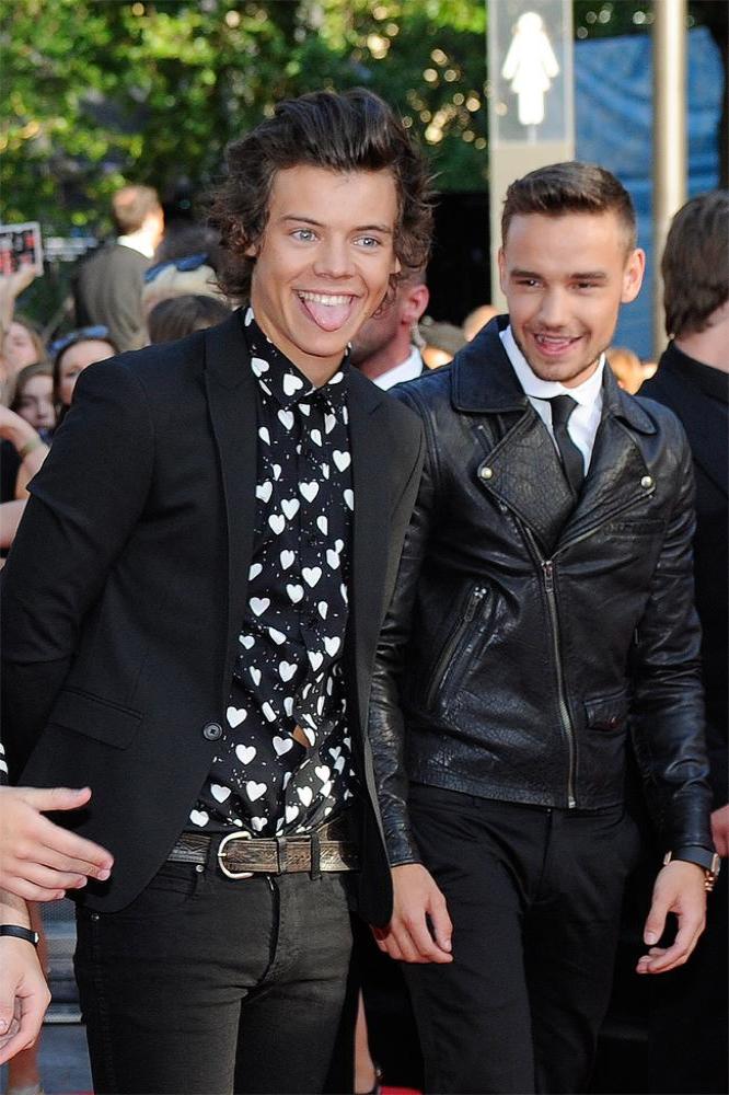 Harry Styles with Liam Payne